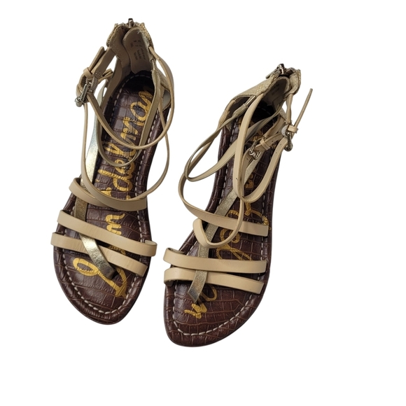 Sam Edelman Gibbs Gladiator Sandals Size 7 - Picture 5 of 5